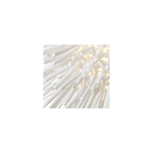 Urchin 1 Light 9 inch White Mini Pendant Ceiling Light