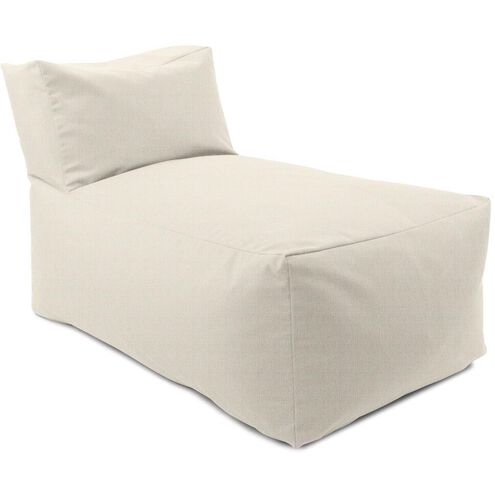 Driftwood Natural Outdoor Pouf Lounge Cover