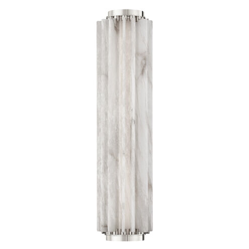 Hillside LED 6 inch Polished Nickel ADA Wall Sconce Wall Light