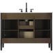 Blakely 48 X 34 inch Chocolate Oak Bathroom Vanity Cabinet