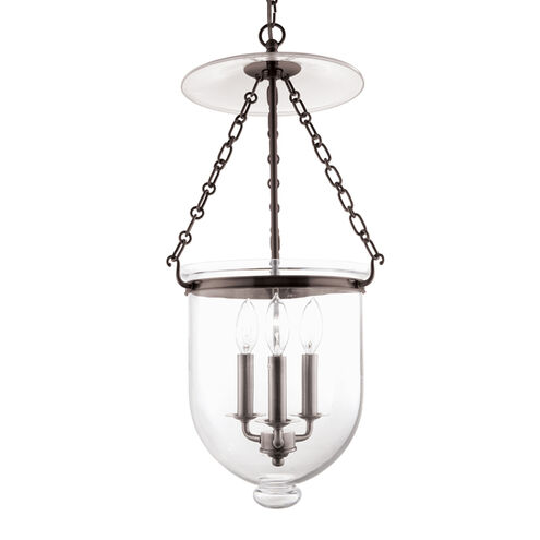 Hampton 3 Light 12.00 inch Pendant