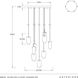 Javier 9 Light 25 inch Antique Brass Multi-Port Chandelier Ceiling Light