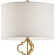 Castile 62 inch 60 watt Painted Gold Floor Lamp Portable Light