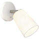 Carlton 1 Light 4.33 inch Matte White ADA Interior Wall Light