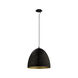 Safi 1 Light 15.88 inch Matte Black Pendant Ceiling Light