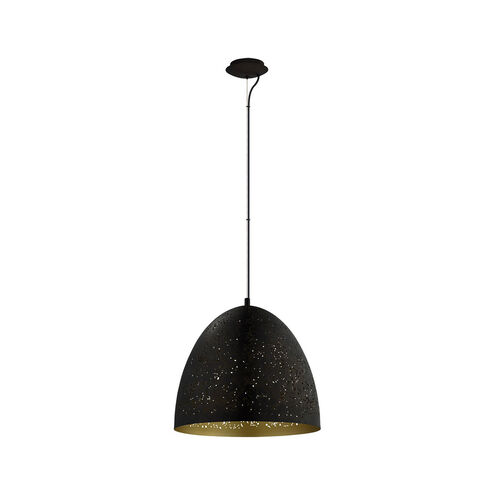 Safi 1 Light 15.88 inch Matte Black Pendant Ceiling Light