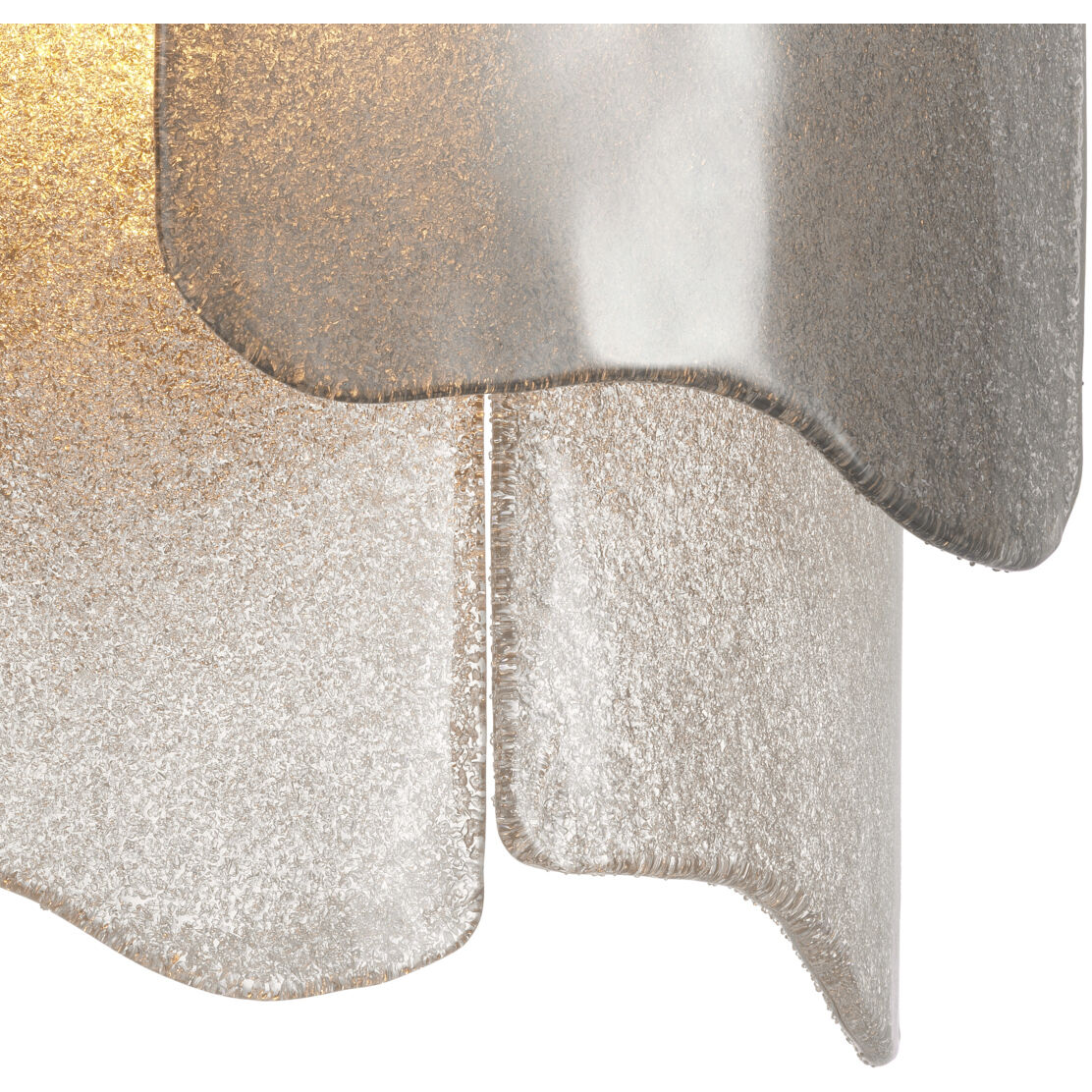 Asinara Wall Lamp Wall Light in Smoke Glass