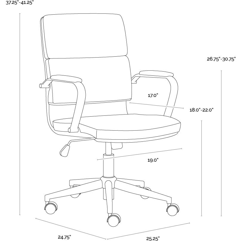 Kleo Tan Office Chair