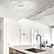 Livana LED 16 inch White Flush Mount Ceiling Light