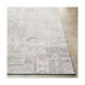 Eldon 87 X 63 inch Silver Gray/Medium Gray/Ivory Rugs, Polypropylene and Polyester