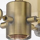 Pilaster 1 Light 5 inch Brushed Brass Sconce Wall Light