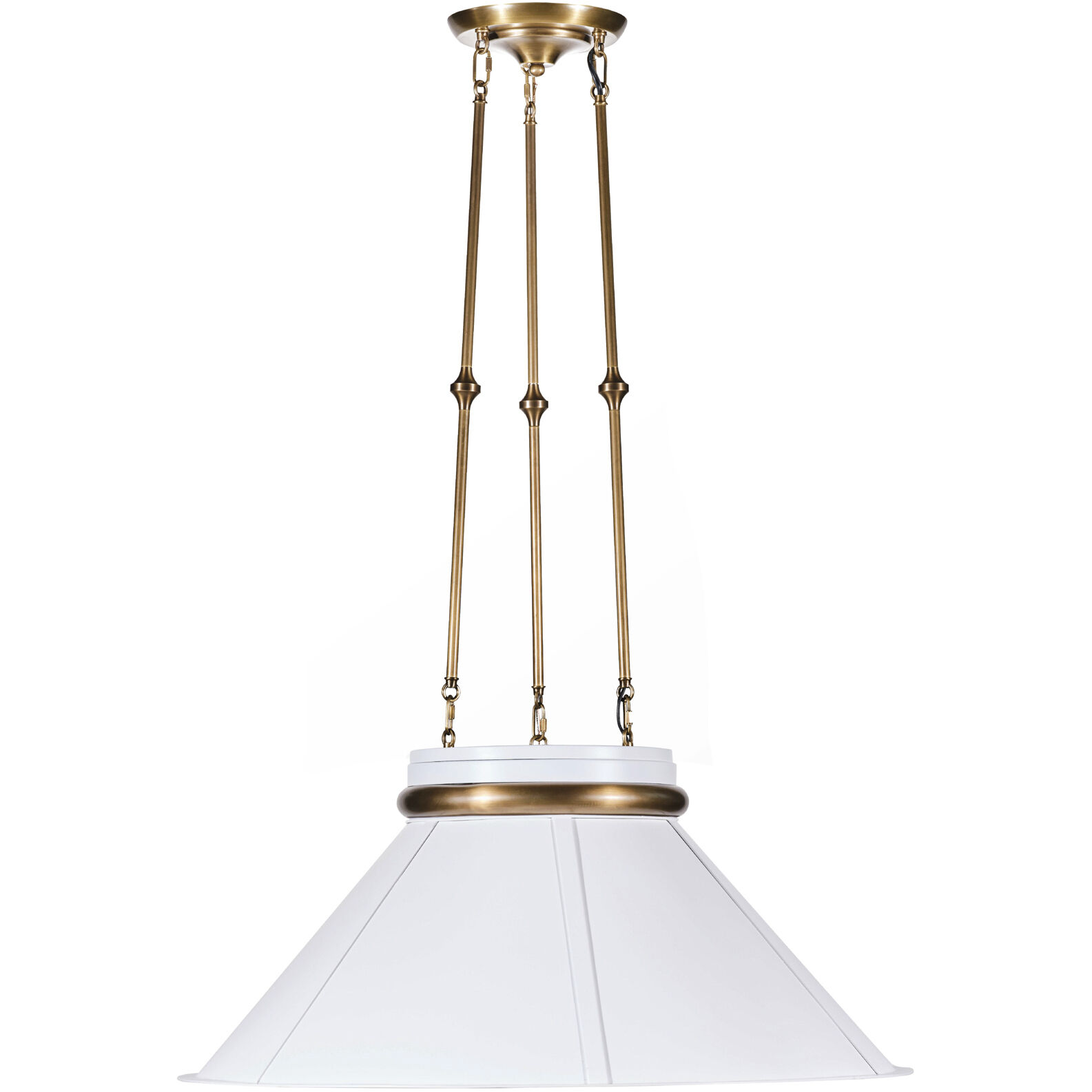 Mood Swings 1 Light 31.5 inch Heritage White and Heritage Bronze Pendant Ceiling Light