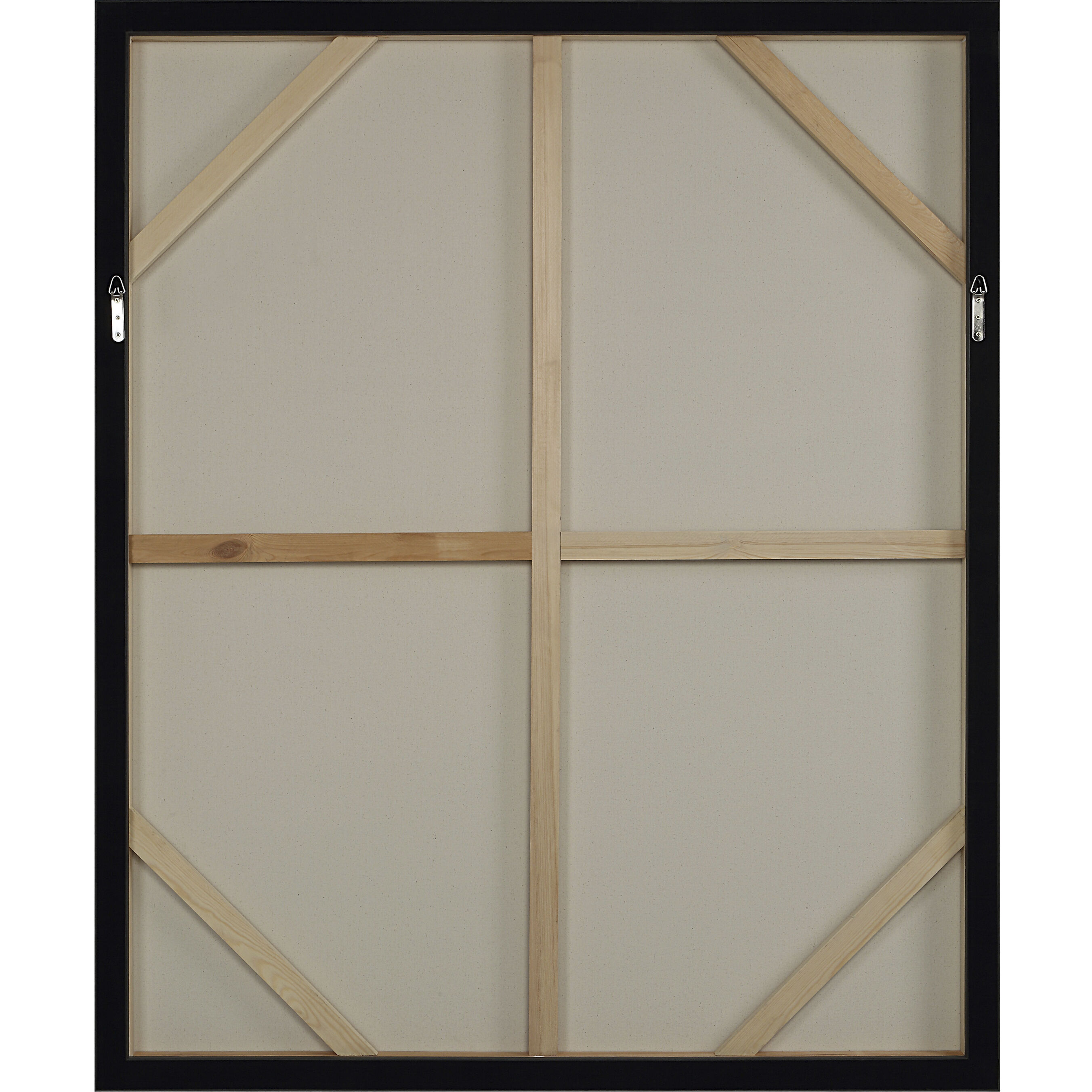 Baelish Dark Grey Canvas Art