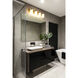 Soledad 4 Light 31.5 inch Brushed Gold Vanity Wall Light