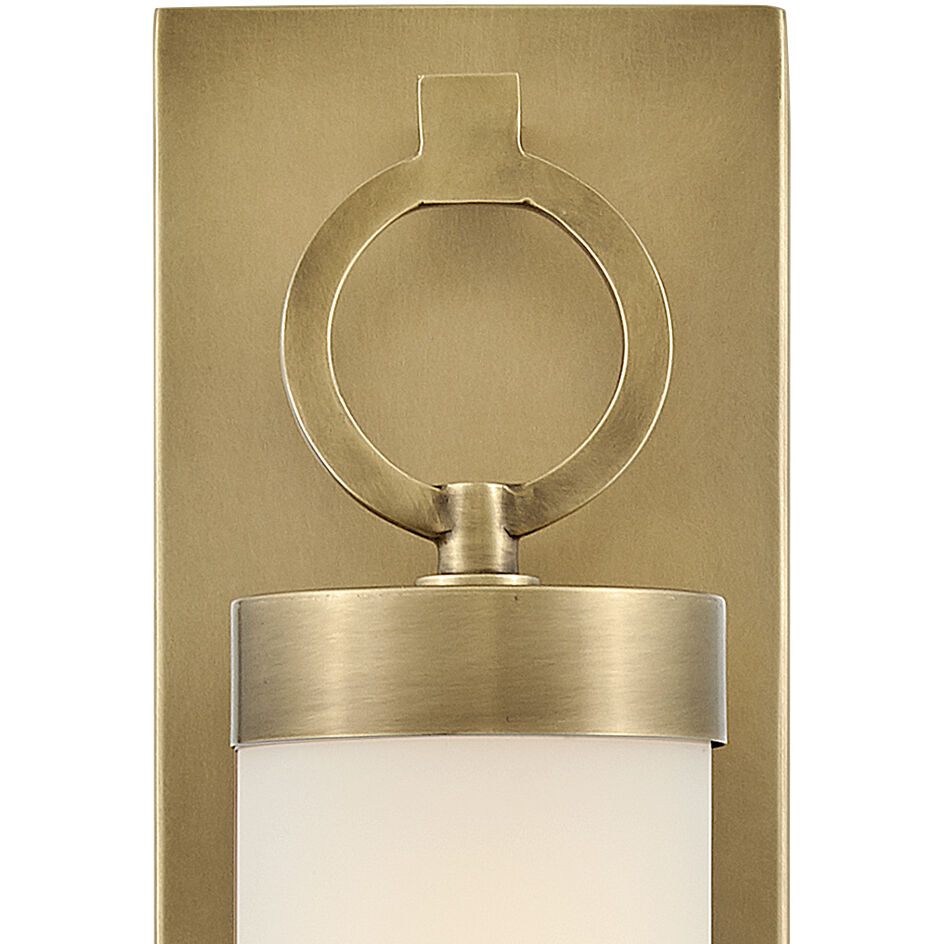 Lisa McDennon Baylor LED 30 inch Heritage Brass Bath Light Wall Light, Linear, Sconce