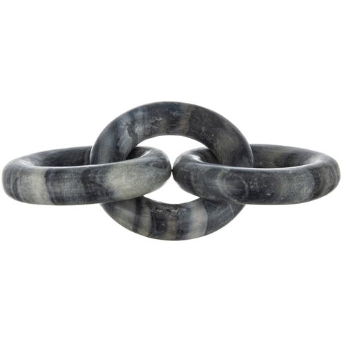 Anita Black Marble Chain