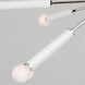 kate spade new york Monroe 12 Light 32.38 inch Polished Nickel Chandelier Ceiling Light in Polished Nickel / Gloss White