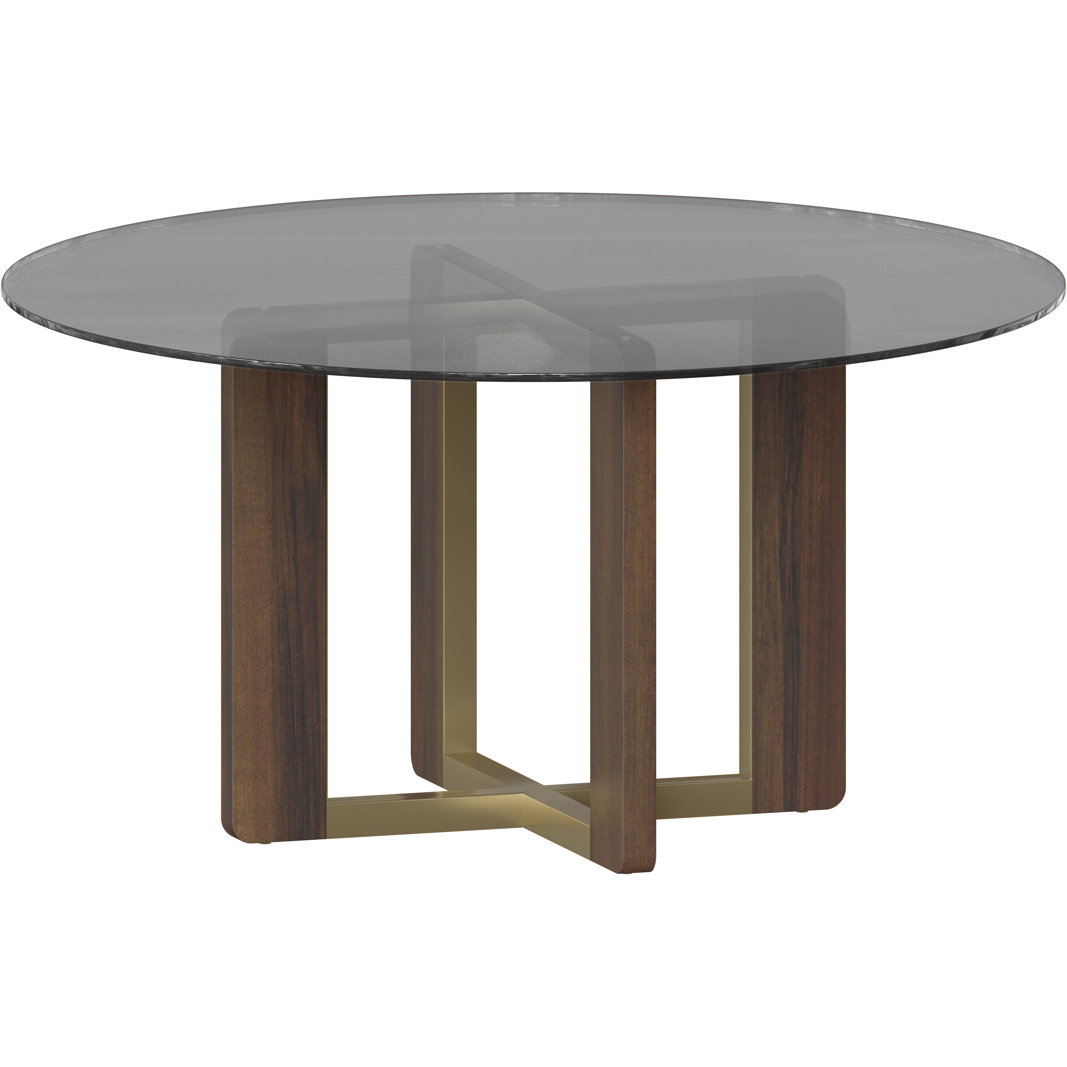 Rejane Gold / Raw Umber Dining Table Base