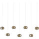 Pepper Multi-Drop Linear Pendant Ceiling Light
