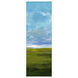 Settle into Dusk Green and Blue and Turquoise Framed Art