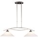Elysburg 2 Light 31 inch Satin Nickel Linear Chandelier Ceiling Light