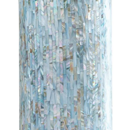 Layla 30 inch 150.00 watt Blue Table Lamp Portable Light