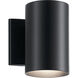 Independence 1 Light 7 inch Black Outdoor Wall, Small
