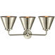 Nouveau Appalachian LED 26 inch Brushed Satin Nickel Bath Vanity Light Wall Light, Nouveau