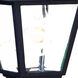 Builder's Choice 1 Light 16 inch Matte Black Exterior Wall Mount