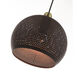 Dublin 1 Light 10 inch Bronze with Antique Brass Accents Pendant Ceiling Light