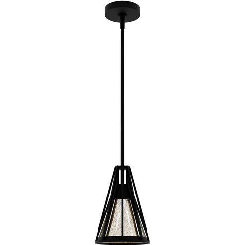 Rafner 1 Light 7 inch Natural Black Iron Mini Pendant Ceiling Light, Mini