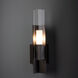 Summit Sconce Wall Light in Oil Rubbed Bronze, Clear