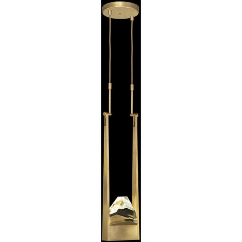 Strata 2 Light 7.5 inch Gold Pendant Ceiling Light