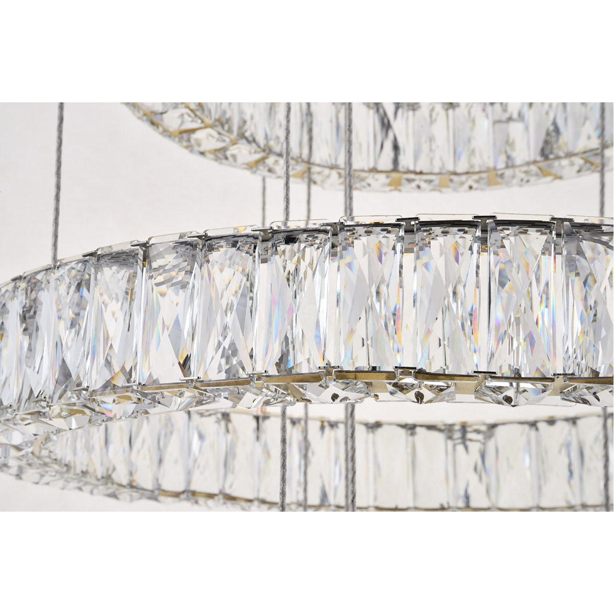 Monroe LED 26 inch Gold Pendant Ceiling Light