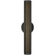 Kelly Wearstler Precision LED 4.5 inch Bronze Bullet Sconce Wall Light