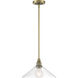 Charis Pendant Ceiling Light in Antique Brass with Oil Rubbed Bronze