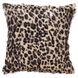 Spotted Goat Fur 18.00 inch  X 18.00 inch Decorative Pillow