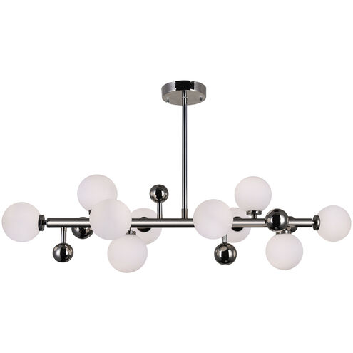 Element LED 36 inch Polished Nickel Island/Pool Table Light Ceiling Light