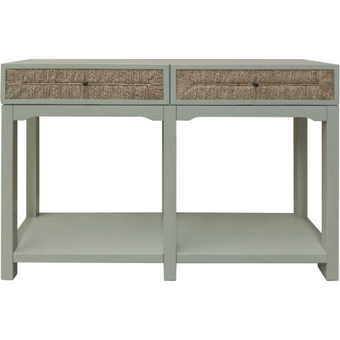 Sawyer 48 X 12 inch Evergreen Fog and Natural Console Table