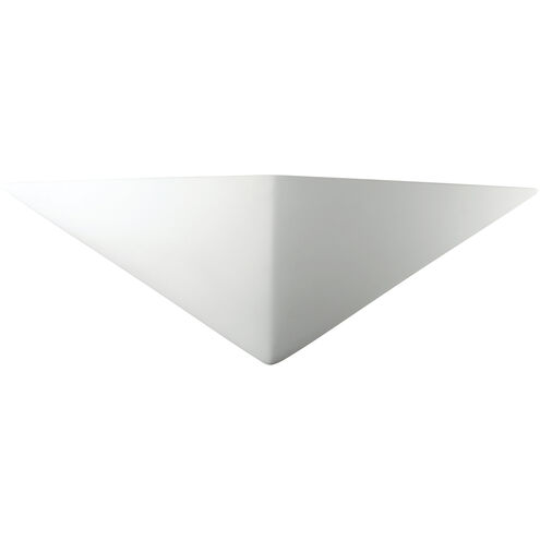 Ambiance Triangle LED 21 inch Hammered Pewter ADA Wall Sconce Wall Light in 1000 Lm LED