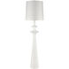 Erica 74 inch 150.00 watt Dry White Floor Lamp Portable Light