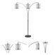 Lux 80 inch 60.00 watt Brushed Nickel Tree Lamp Portable Light