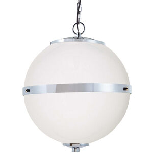 Fusion Imperial LED 17 inch Matte Black Chandelier Ceiling Light