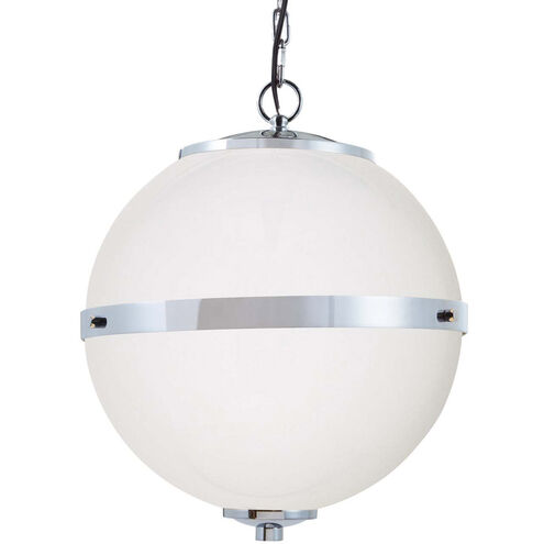 Fusion Imperial LED 17 inch Polished Chrome Chandelier Ceiling Light