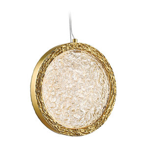 Bottega LED 13 inch Polished Brass Pendant Ceiling Light