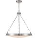 Cameron 1 Light 30 inch Polished Nickel Pendant Ceiling Light