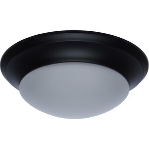 Brentwood LED 11.75 inch Matte Black Flush Mount Ceiling Light
