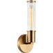Klarice Wall Sconce Wall Light in Aged Gold Brass