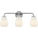 Gio LED 24 inch Chrome Bath Light Wall Light