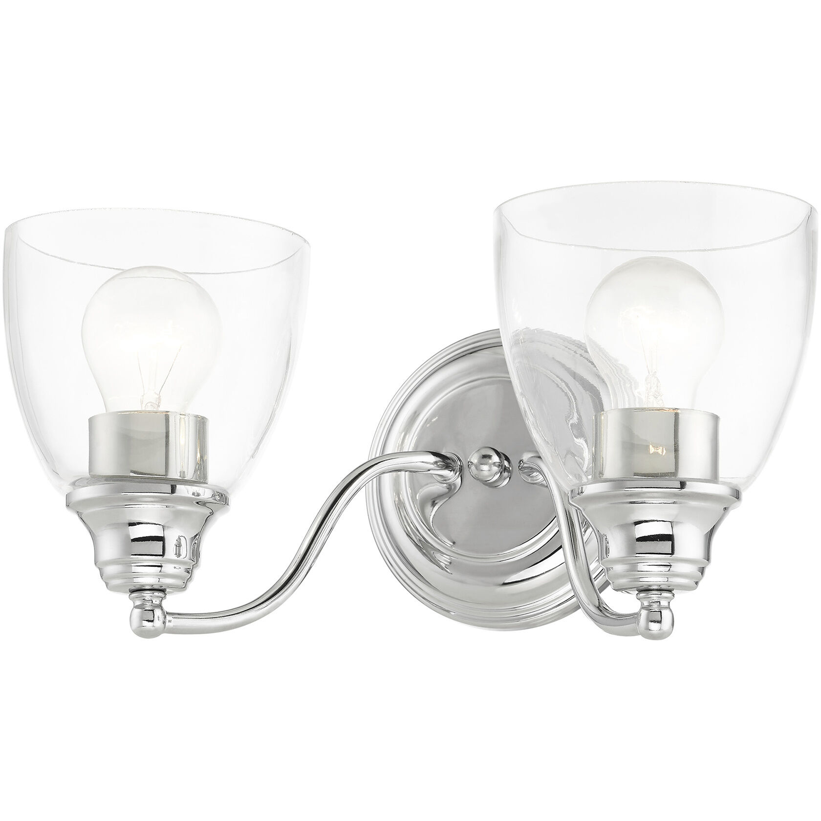 Montgomery 2 Light 14 inch Polished Chrome Vanity Sconce Wall Light